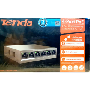 TEG1105P-4-63W Tenda 4port Gigabit Poe Switch